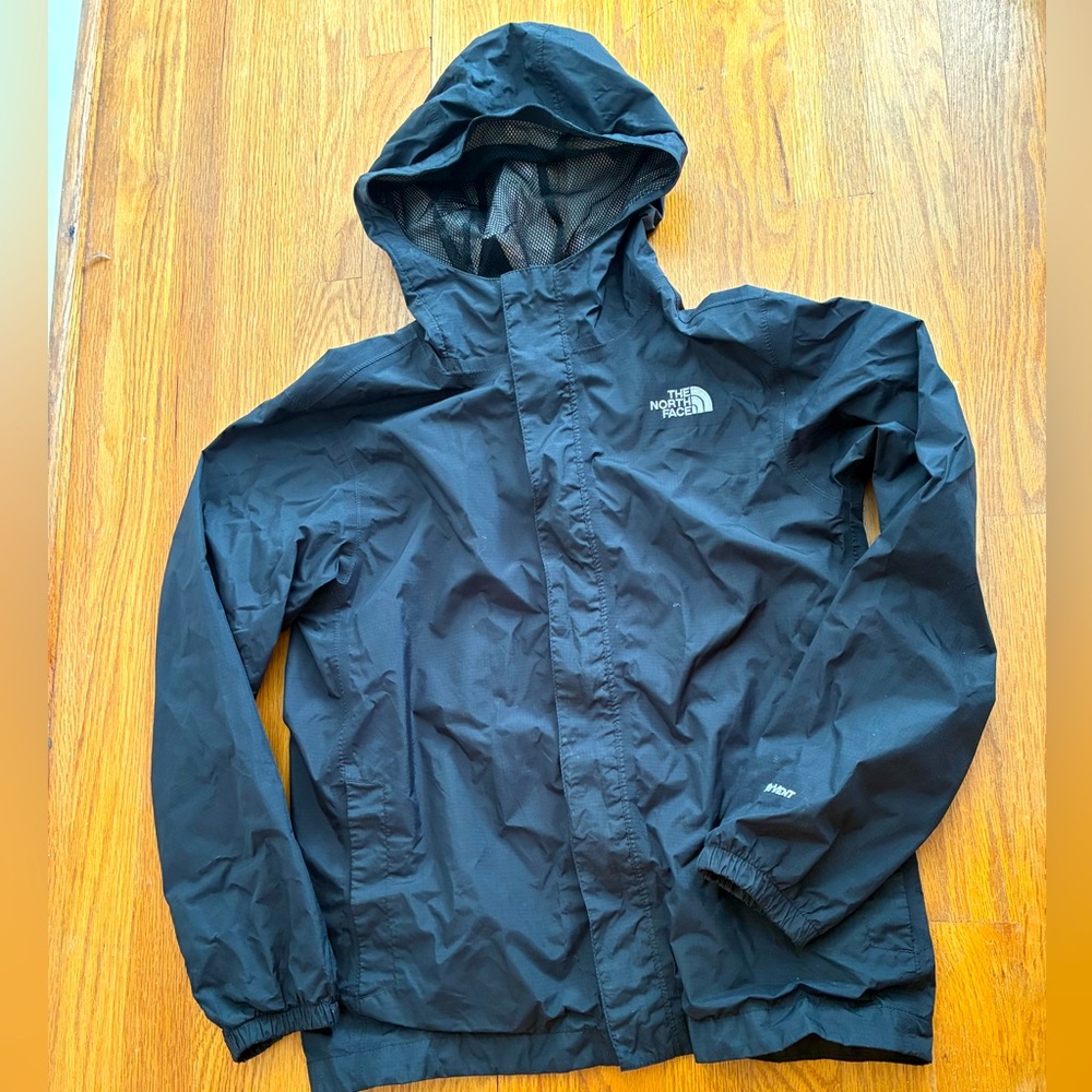 North Face kids rain jacket/windbreaker